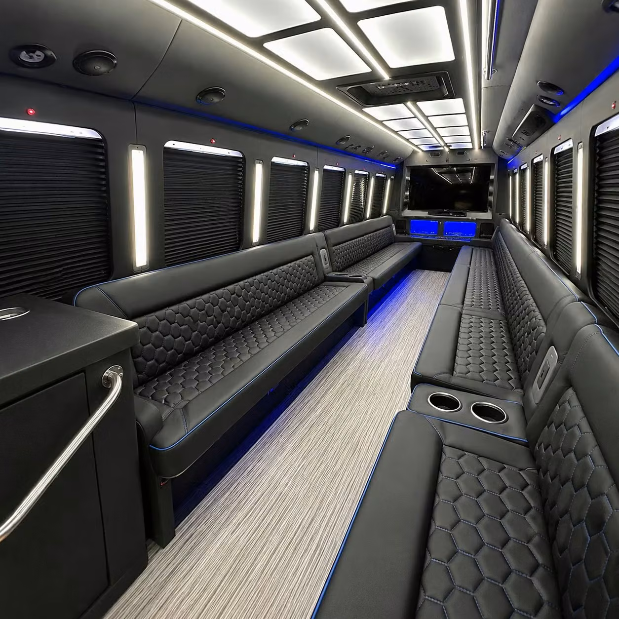 party bus interior