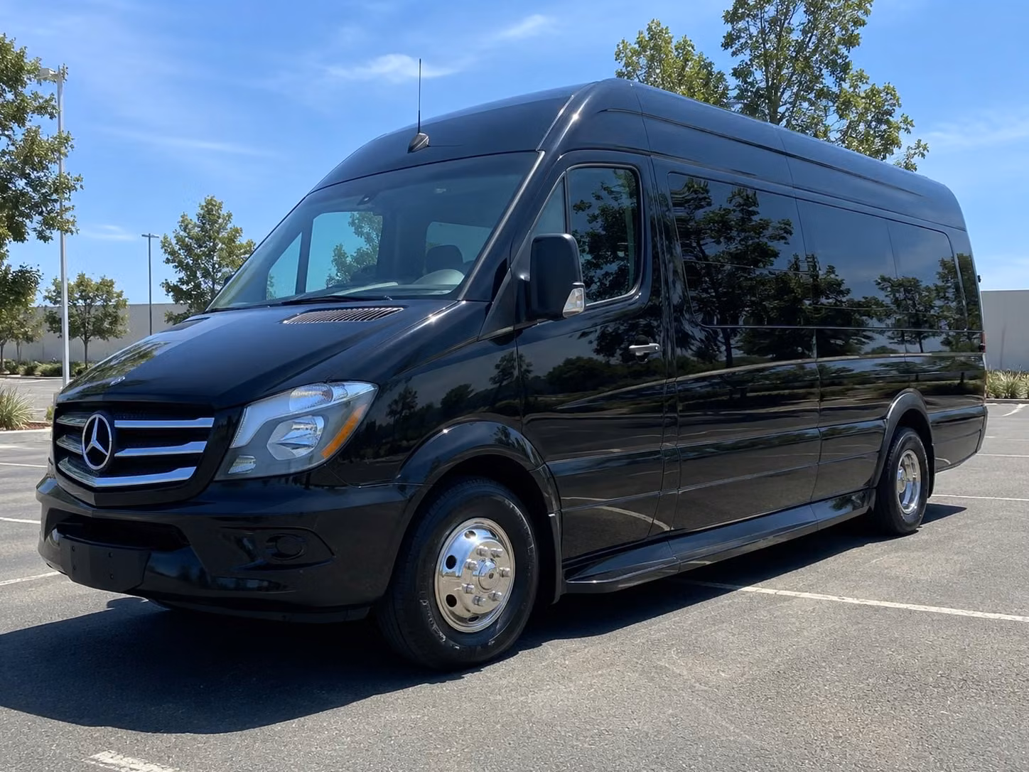 sprinter vans and luxury prom transportation options in boise for executive style groups